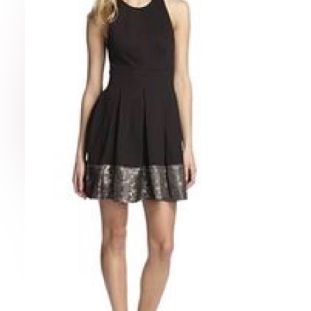 PJK Patterson J Kincaid sleeveless black dress M